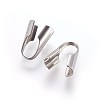 Tarnish Resistant 304 Stainless Steel Cord Ends X-STAS-P237-80J-P-2