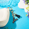 1Pc Resin Letter Keychains KEYC-TADJ0001-09Y-5
