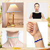 12 Yards 6 Colors Polyester Wavy Fringe Trim Ribbon OCOR-GF0005-56-5