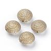 Plating Transparent Acrylic Beads PACR-Q115-48-1