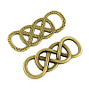 Tibetan Style Alloy Links connectors LS-TIBE-S228-AB-FF-1