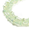 Electroplate Glass Beads Strands GLAA-K064-01A-06-3