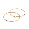 201 Stainless Steel Big Hoop Earrings EJEW-A052-20A-G-2