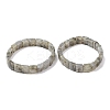 Natural & Synthetic Mixed Gemstone Faceted Beaded Stretch Bracelets for Women BJEW-K251-08-5