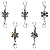 5Pcs Alloy Pendant Decorations HJEW-YW00135-1