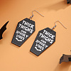 Halloween Cartoon Acrylic Dangle Earrings for Women QK1762-5-6