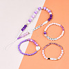DIY 28 Style Resin & Acrylic & ABS Beads Jewelry Making Finding Kit DIY-NB0012-03C-4