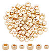 BENECREAT 60Pcs 3 Styles Brass Beads KK-BC0012-39-1