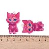 Kitten Theme Printed Acrylic Pendants OACR-S141-01E-3