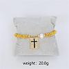 Bohemian Style Brass Rectangle Charm Bracelets FS-WG04134-06-1