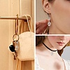 60Pcs 15 Colors Acrylic Pendants PALLOY-CJ00097-7