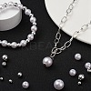 461Pcs Round Beads Kit for DIY Bracelet Making DIY-YW0004-45S-6