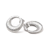 Ring 304 Stainless Steel Stud Earrings for Women EJEW-L272-009P-2