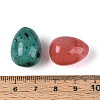 Natural & Synthetic Gemstone Egg Display Decorations G-N353-09-4