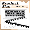 2 Yards Polyester Tassel Lace Trim OCOR-LP0003-07-2
