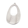 Non-Tarnish 304 Stainless Steel Big Pendants LS-STAS-B031-33P-1