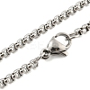 201 Stainless Steel Pendant Necklaces LS-NJEW-H030-06P-3