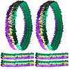 10Pcs Wide Stretch Sparkling Headband MRMJ-GF0001-45C-1