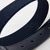 1Pc Imitation Leather & Polyester Elastic Softball Belts AJEW-CL0001-37A-4