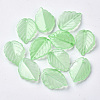 Transparent Spray Painted Glass Pendants GLAA-S054-006A-02-1