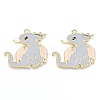 Alloy Enamel Pendants ENAM-A143-10KCG-04-1
