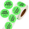 500Pcs Paper Adhesive Label Stickers STIC-WH20010-25C-1