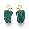 Alloy Enamel Pendants ENAM-N062-05B-G-1