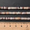 Natural Lepidolite/Purple Mica Stone Beads Strands G-L635-A30-4x2mm-6