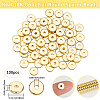 Brass Beads KK-BBC0021-17F-2