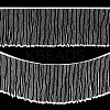 1 Yard Polyester Lace Ribbon with Glass Beads Tassel OCOR-NB0002-13C-7