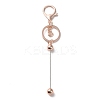 Alloy Bar Beadable Keychain for Jewelry Making DIY Crafts LS-KEYC-A011-01RG-1
