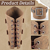 Adjustable Imitation Leather Cord Bracelet AJEW-WH0010-51A-6