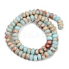 Synthetic Aqua Terra Jasper Beads Strands G-P237-03-5