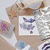 BBQ Daily Theme Stainless Steel Metal Stencils DIY-WH0289-054-7