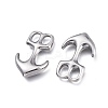 Non-Tarnish 304 Stainless Steel Hook Clasps STAS-K207-67P-2