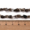 Natural Smoky Quartz Beads Strands G-I389-A31-01B-5