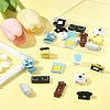 20Pcs 10 Styles Resin Miniature Ornaments RESI-FS0002-09-9
