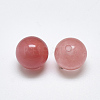 Cherry Quartz Glass Beads X-G-T122-25A-01-2