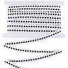10M 10% Spandex & 90% Nylon Lace Elastic Ribbon OCOR-CY0001-12E-1