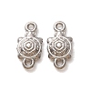 304 Stainless Steel Connector Charms STAS-N124-46P-1