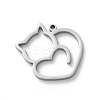 Anti-Tarnish 304 Stainless Steel Pendants LS-STAS-S149-01P-1