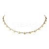 304 Stainless Steel Star Link Chains Necklaces & Bracelets Sets SJEW-JS01371-4