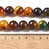 Natural Multi-Color Agate Beads Strands G-A261-B05-14mm-5