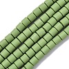 Handmade Polymer Clay Bead Strands X-CLAY-ZX006-01-202-2