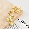 304 Stainless Steel Stud Earrings For Women LS-EJEW-B113-01G-02-3