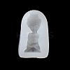 DIY Buddha Figurine Display Silicone Molds X-DIY-F135-02-3