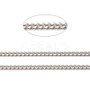 304 Stainless Steel Curb Chains CHS-E005-02P-2