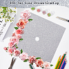 Square EVA Glitter Graduation Cap Topper Stickers DIY-WH20053-05D-3