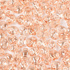 Transparent Colours Luster Glass Seed Beads SEED-N008-09I-3