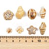 16Pcs 8 Styles Handmade Porcelain Beads PORC-FP0001-12-3
